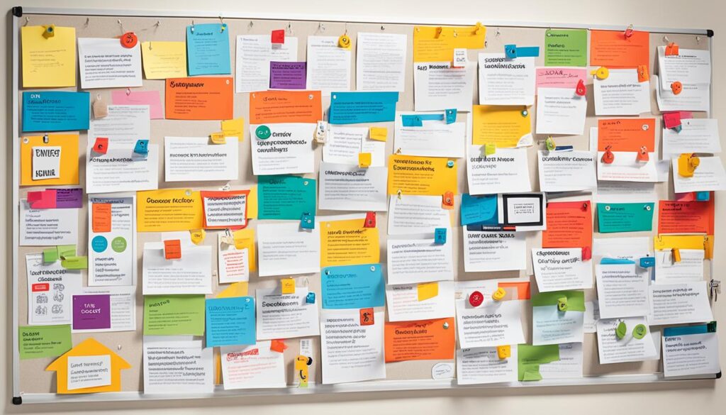 pinterest board organization